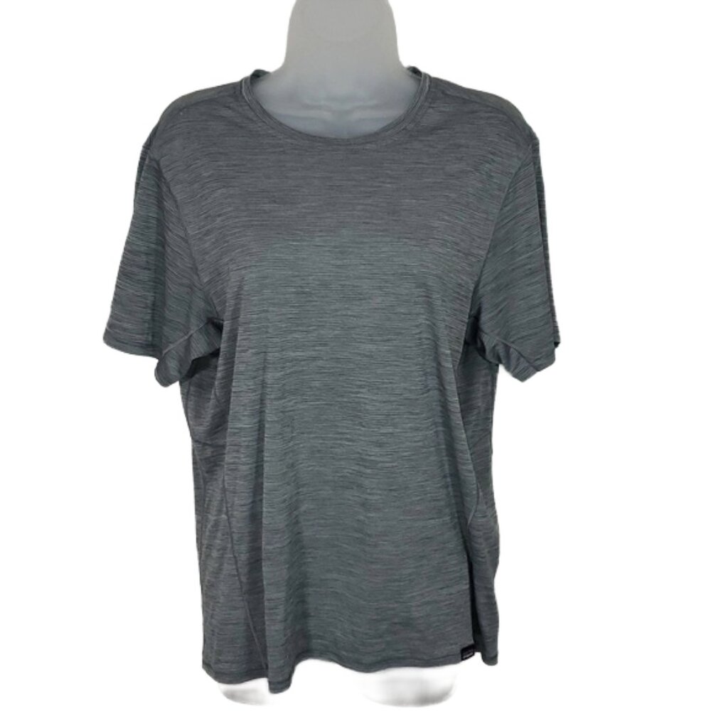 Patagonia Capilene Cool Daily Gray Heathered T-Shirt SZ M